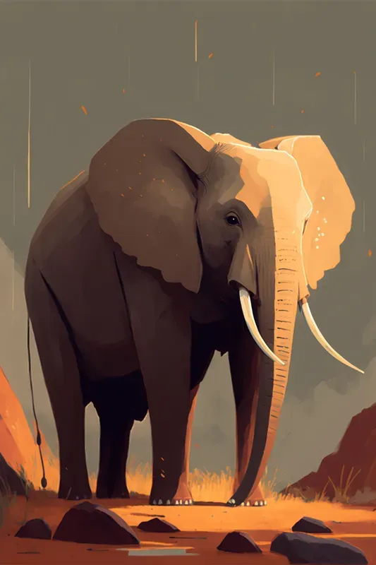 Eye Catching Animal Illustration Posters
