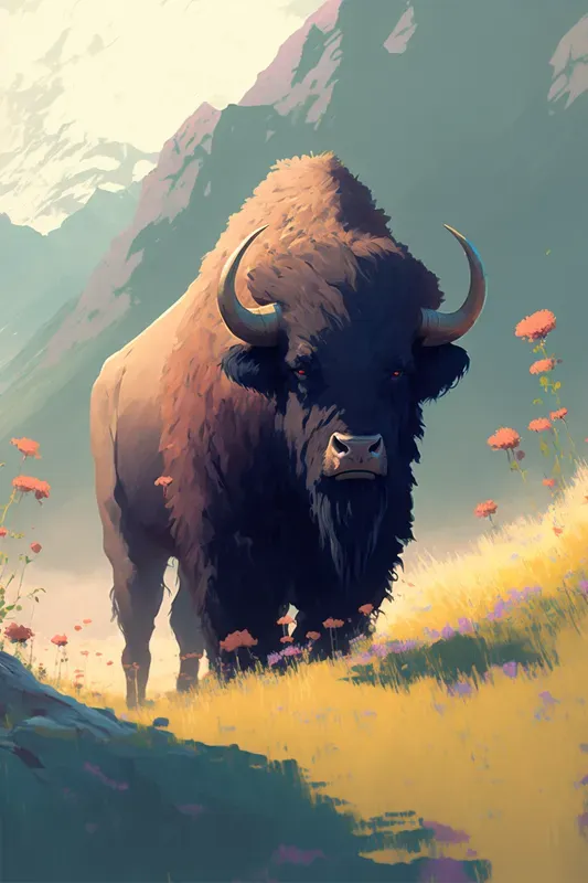 Eye Catching Animal Illustration Posters