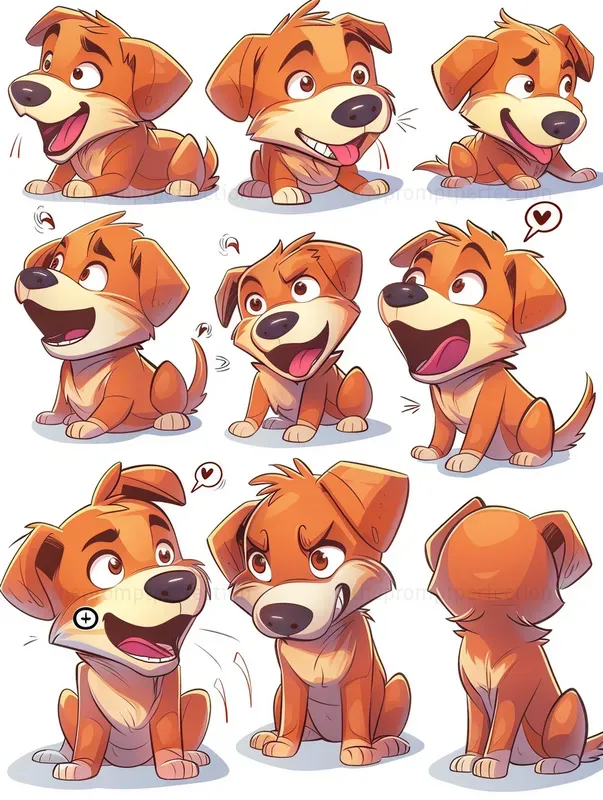 Emoji Expressions Sticker Sheets