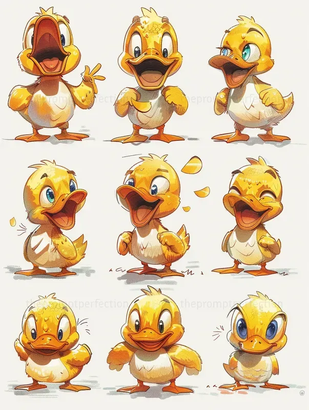 Emoji Expressions Sticker Sheets