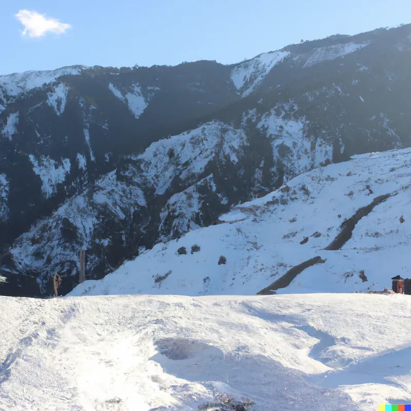 Winter Mountain Landscapes