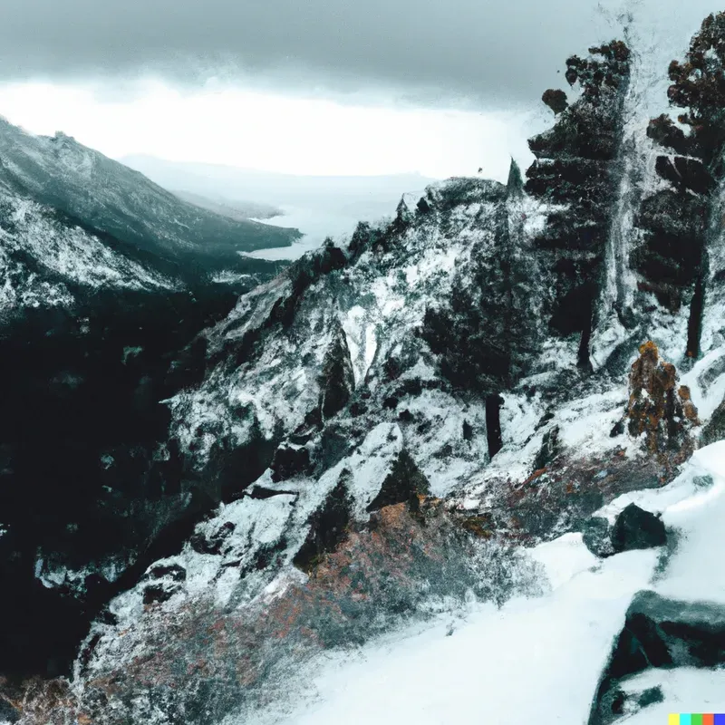 Winter Mountain Landscapes