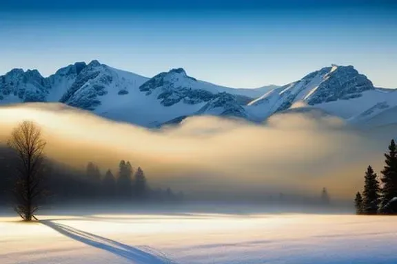 Foggy Mountain Landscapes