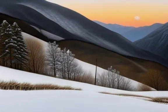 Foggy Mountain Landscapes
