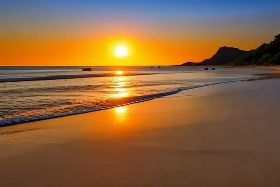 Sunset Beach Landscapes