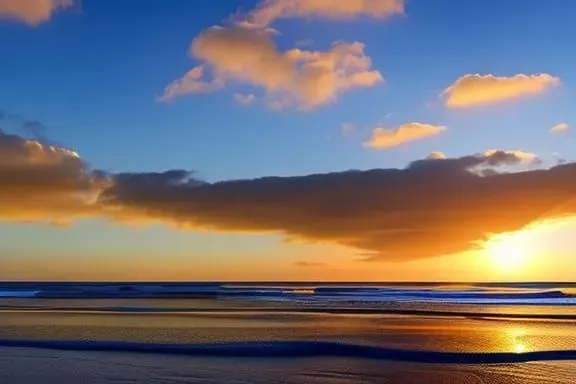 Sunset Beach Landscapes