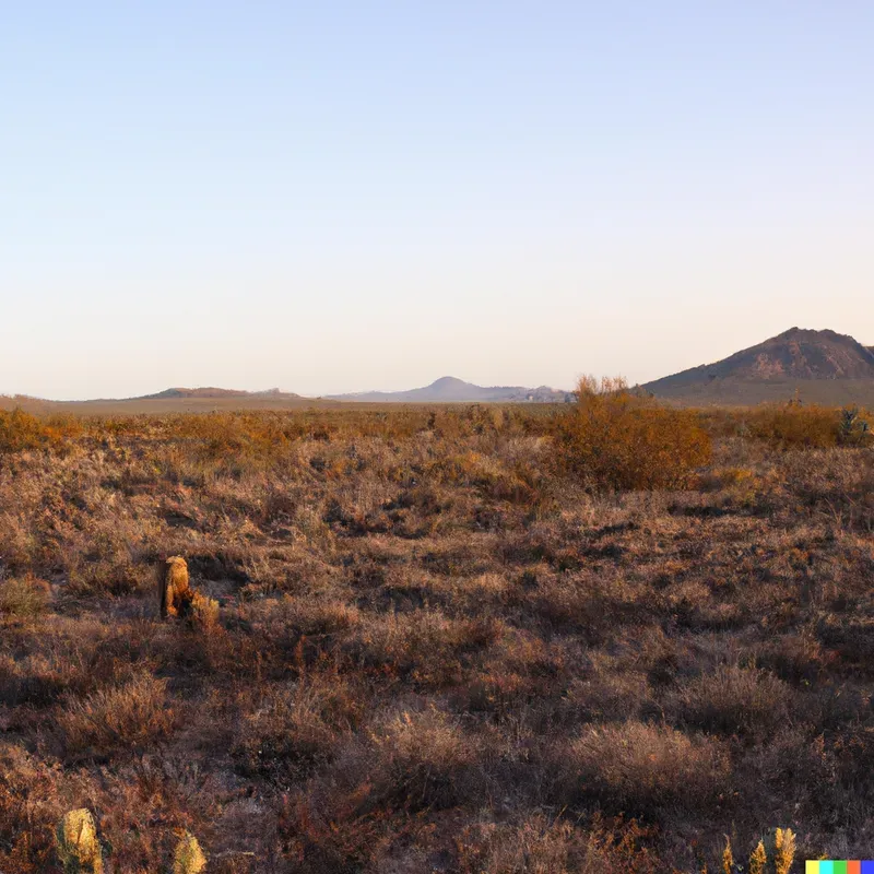 Golden Hour Desert Landscapes