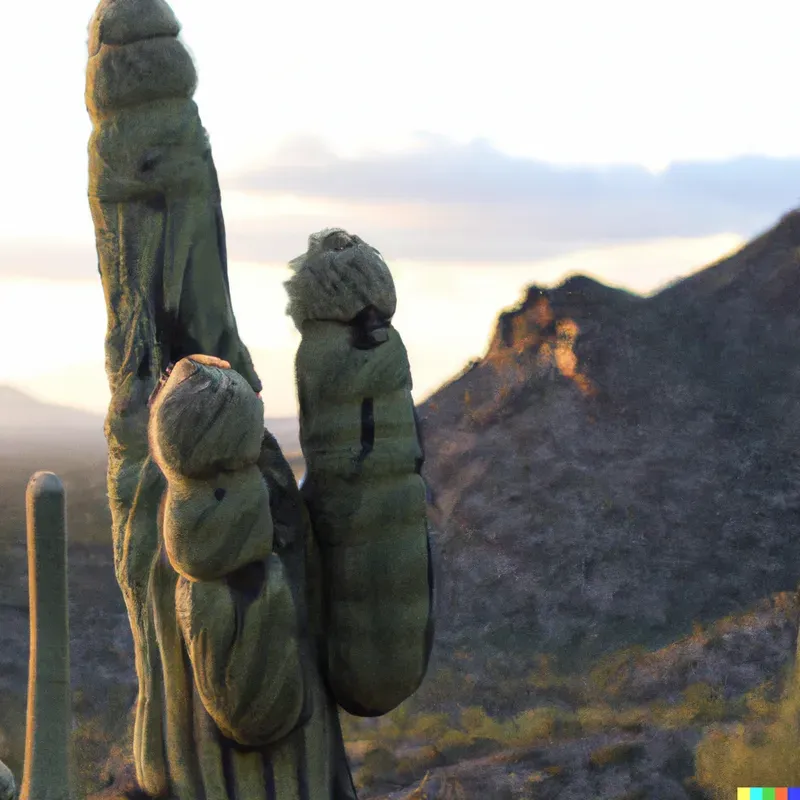 Golden Hour Desert Landscapes