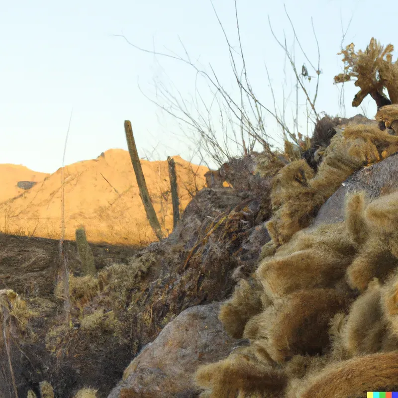 Golden Hour Desert Landscapes