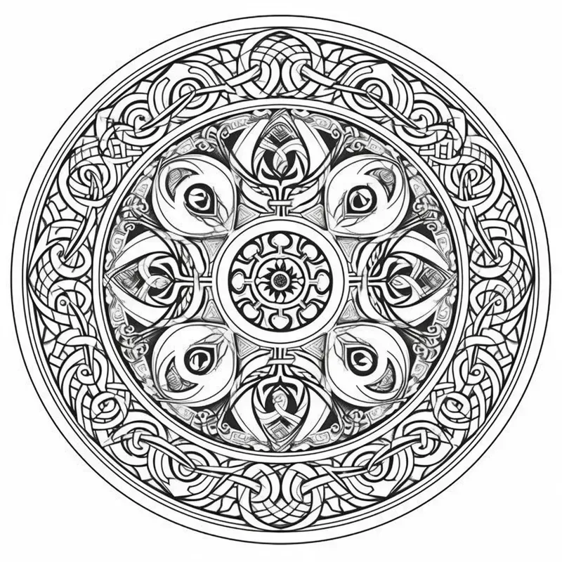 Intricate Coloring Pages For Adults