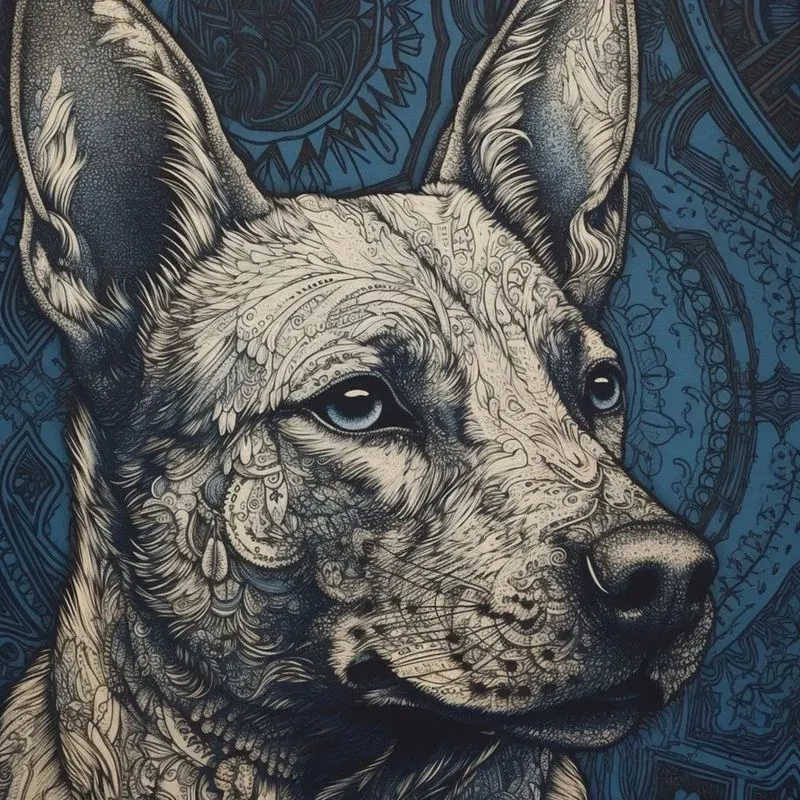 Gothic Woodcuts With Color