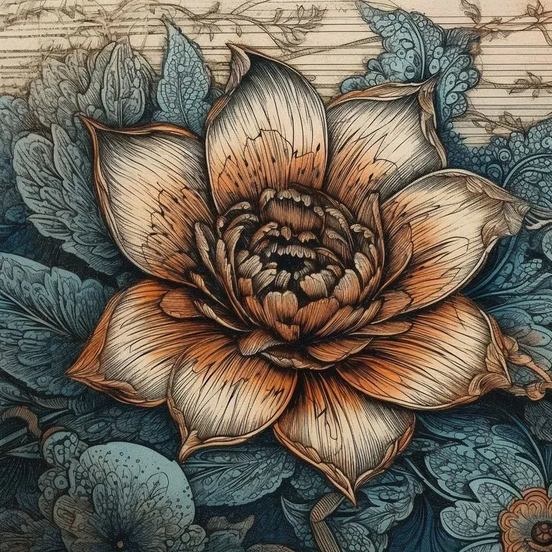 Gothic Woodcuts With Color