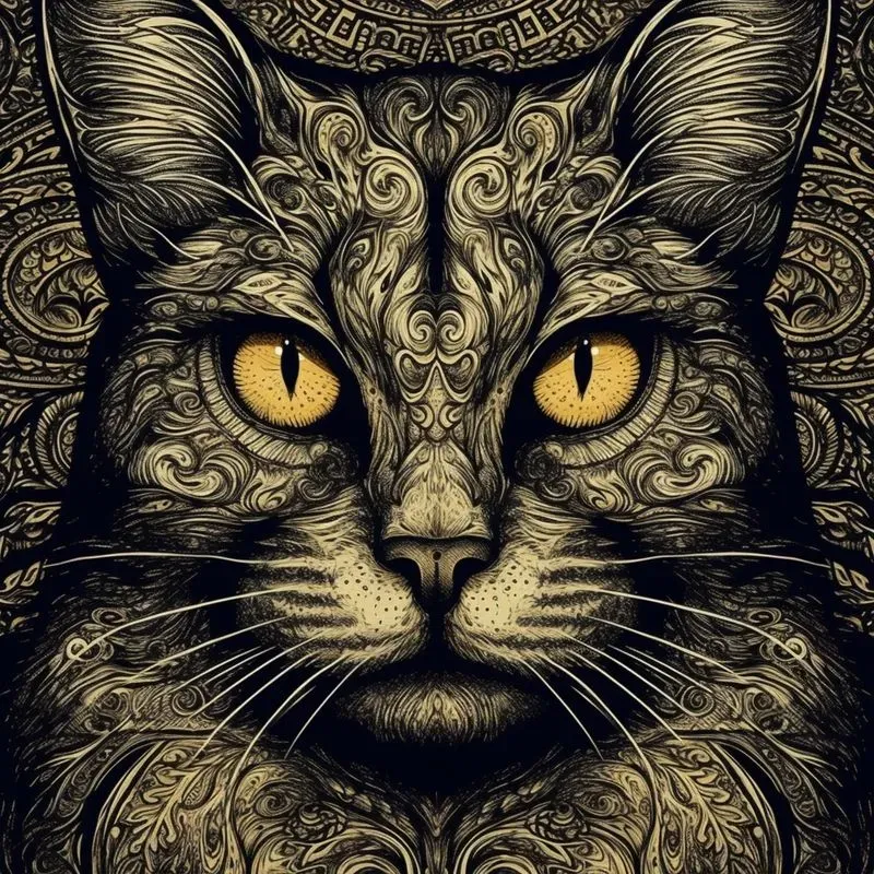 Gothic Woodcuts With Color