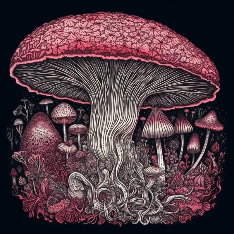 Gothic Woodcuts With Color