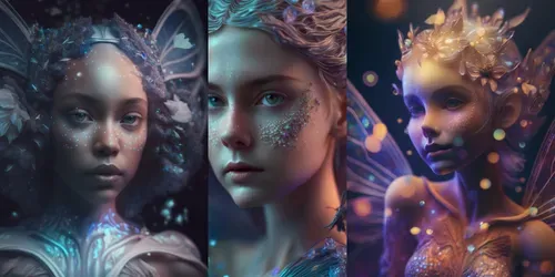 Most Beautiful Fairy Princesses generated by midjourney