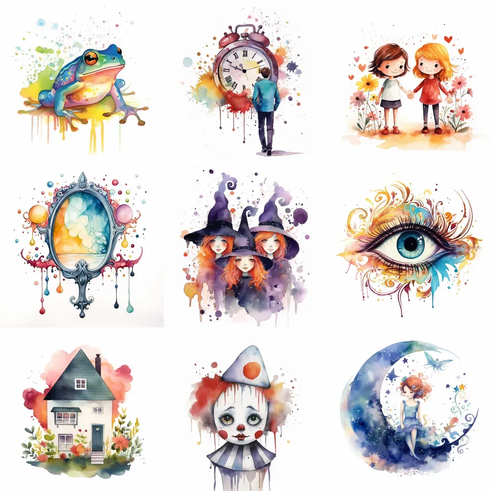 Cute Watercolor Stories