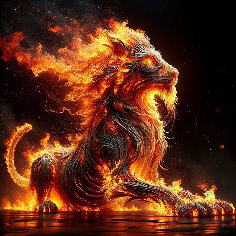 Magnificent Creatures Painted With Fire