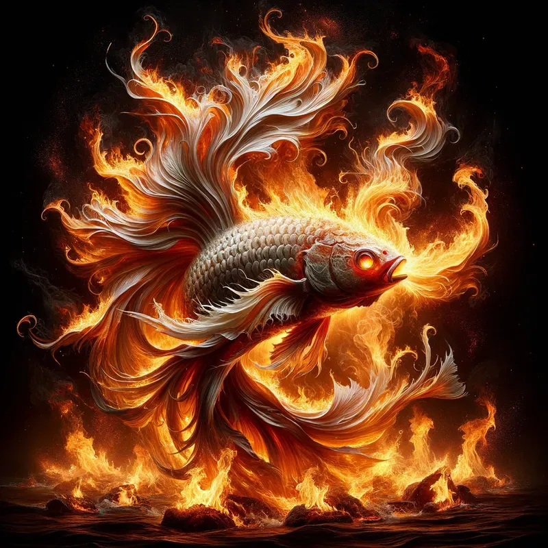 Magnificent Creatures Painted With Fire