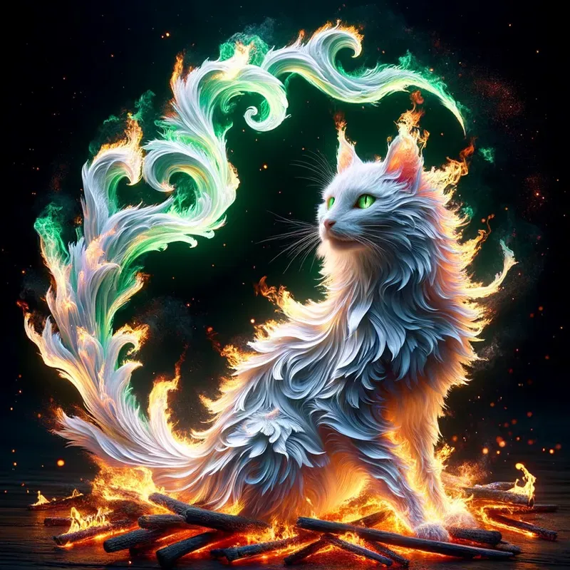 Magnificent Creatures Painted With Fire