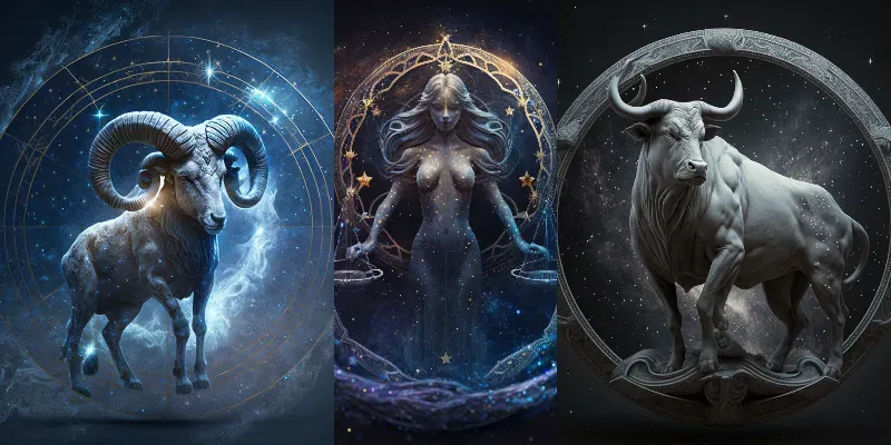 Zodiac Signs generated by undefined