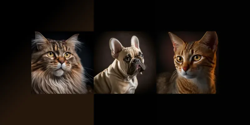 Professional Pet Portraits generated by undefined