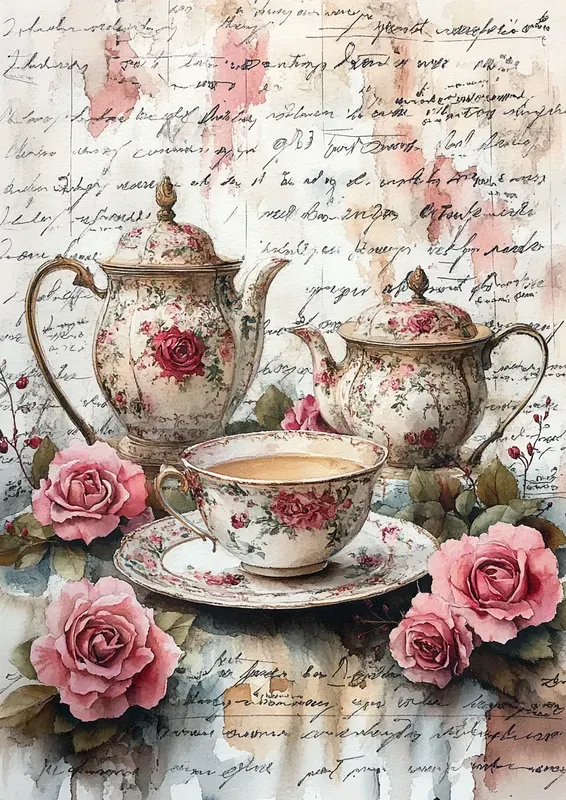 Victorian Vintage Junk Journal Pages