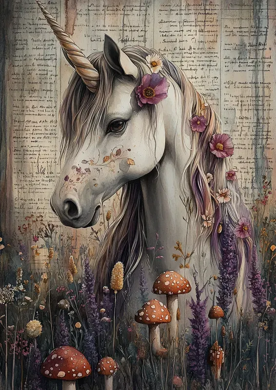 Fairy Tale Junk Journal Pages Whimsical