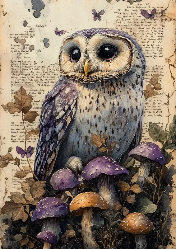 Fairy Tale Junk Journal Pages Whimsical