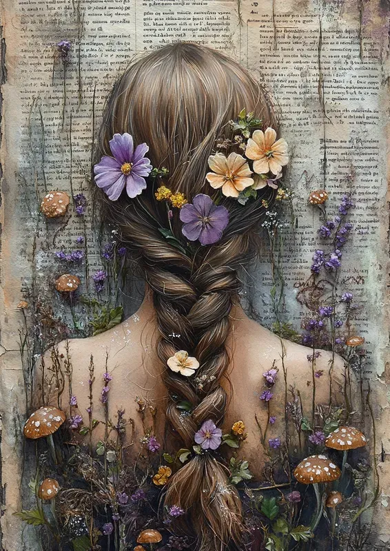 Fairy Tale Junk Journal Pages Whimsical