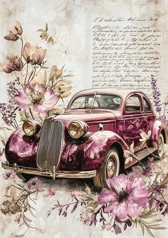 Watercolor Botanical Junk Journal Pages