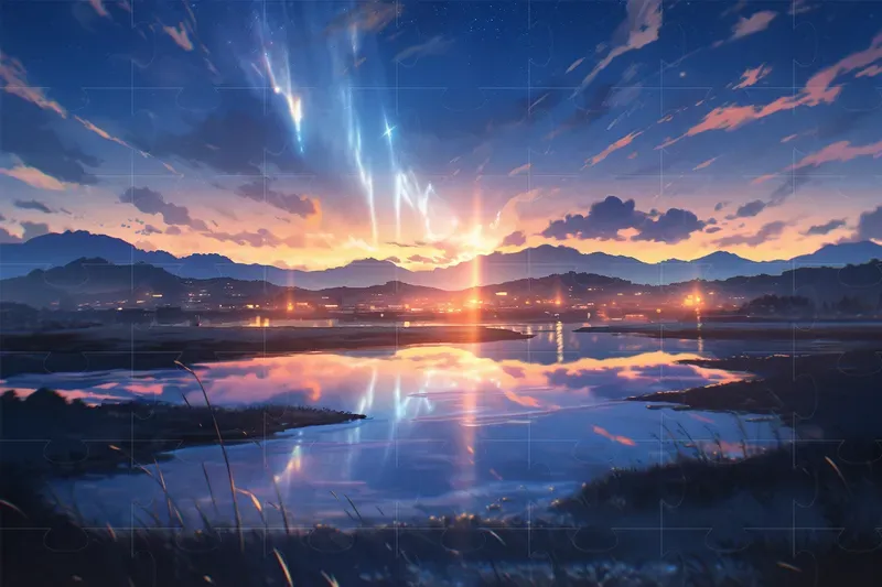 Beautiful Natures By Makoto Shinkai