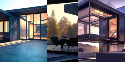 Modern Future Architectures generated by dalle