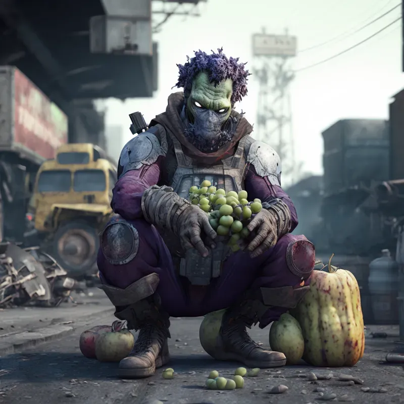 Anthropomorphic Fruits
