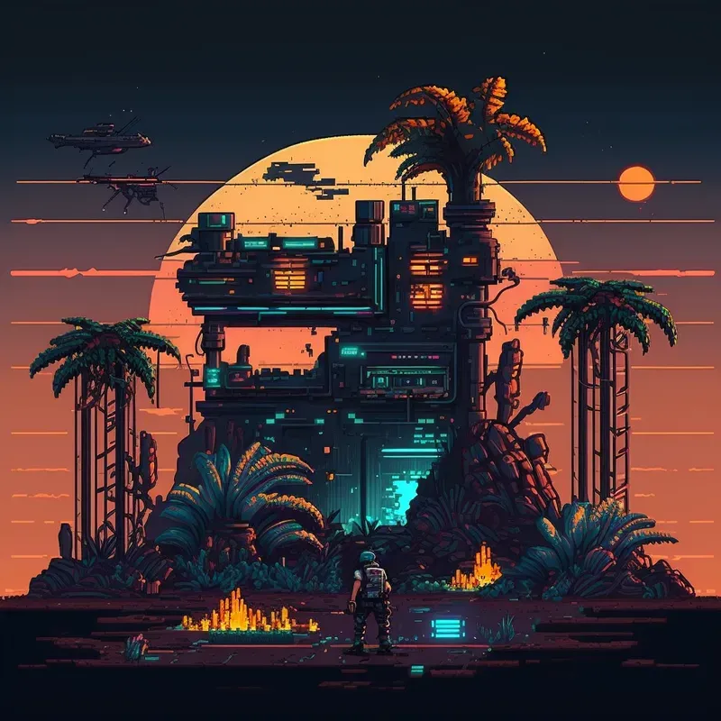 Pixel Art Landscapes