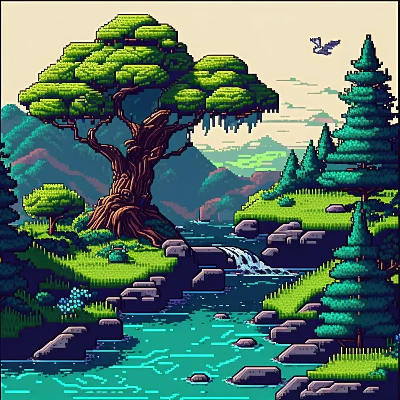 Pixel Art Landscapes