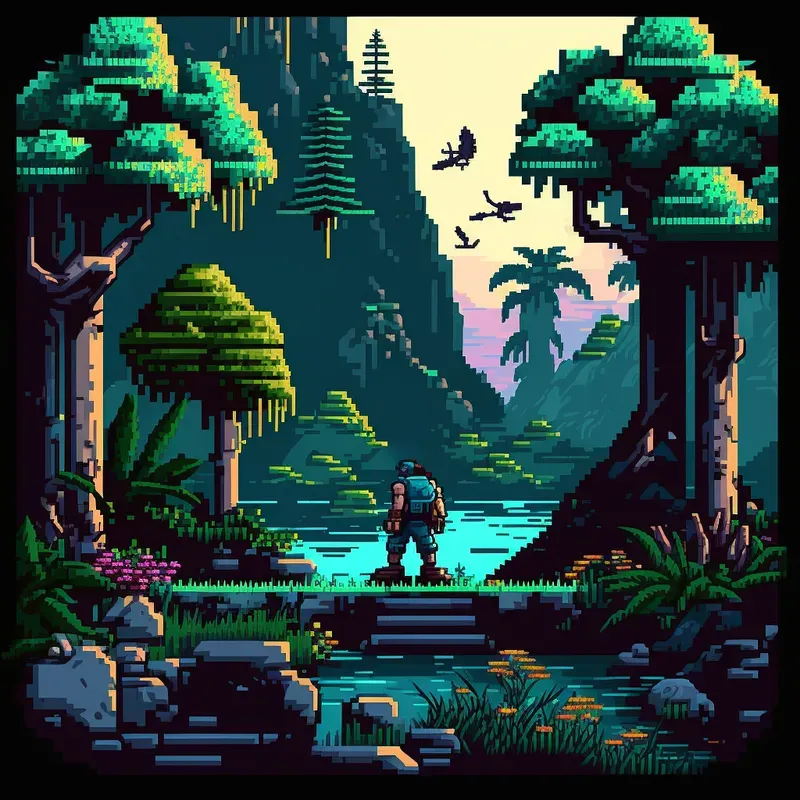 Pixel Art Landscapes