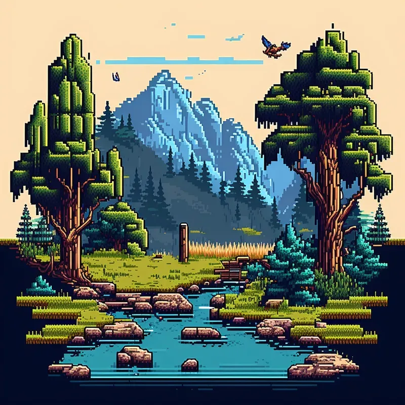 Pixel Art Landscapes