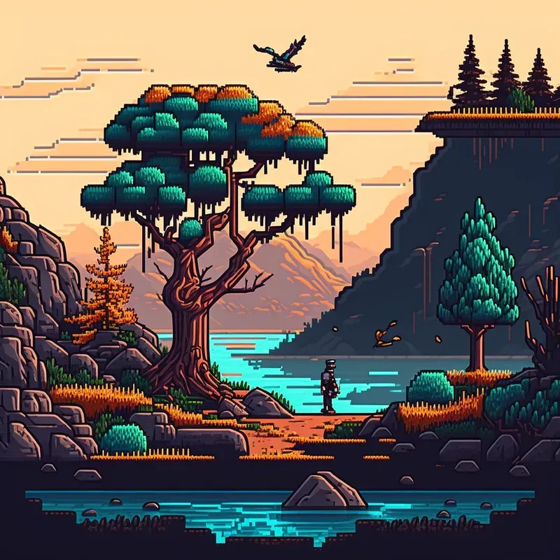 Pixel Art Landscapes