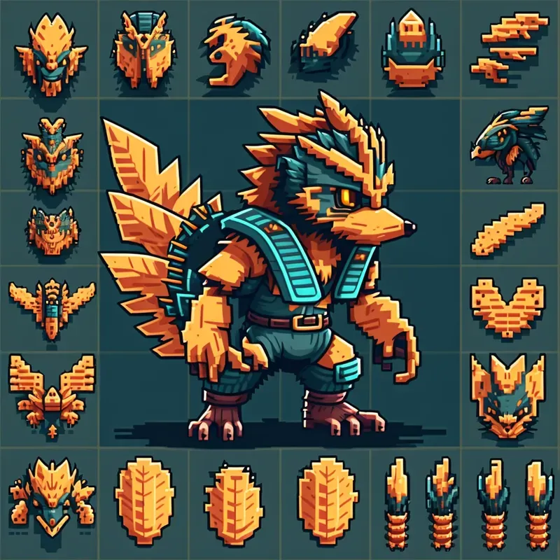 Pixel Art Characters