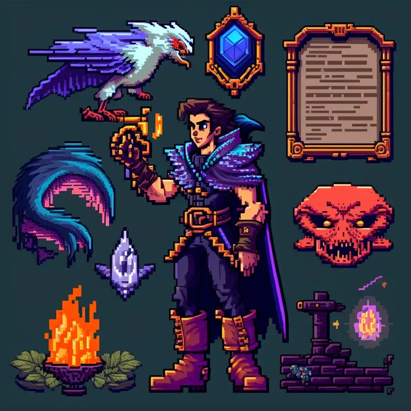 Pixel Art Characters