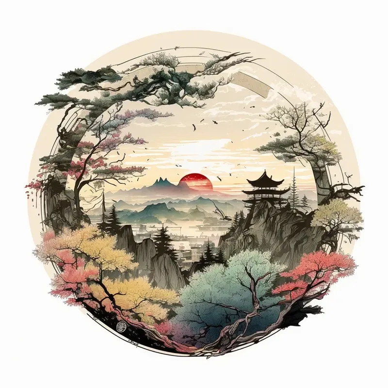 Art Sketches Of Landscapes