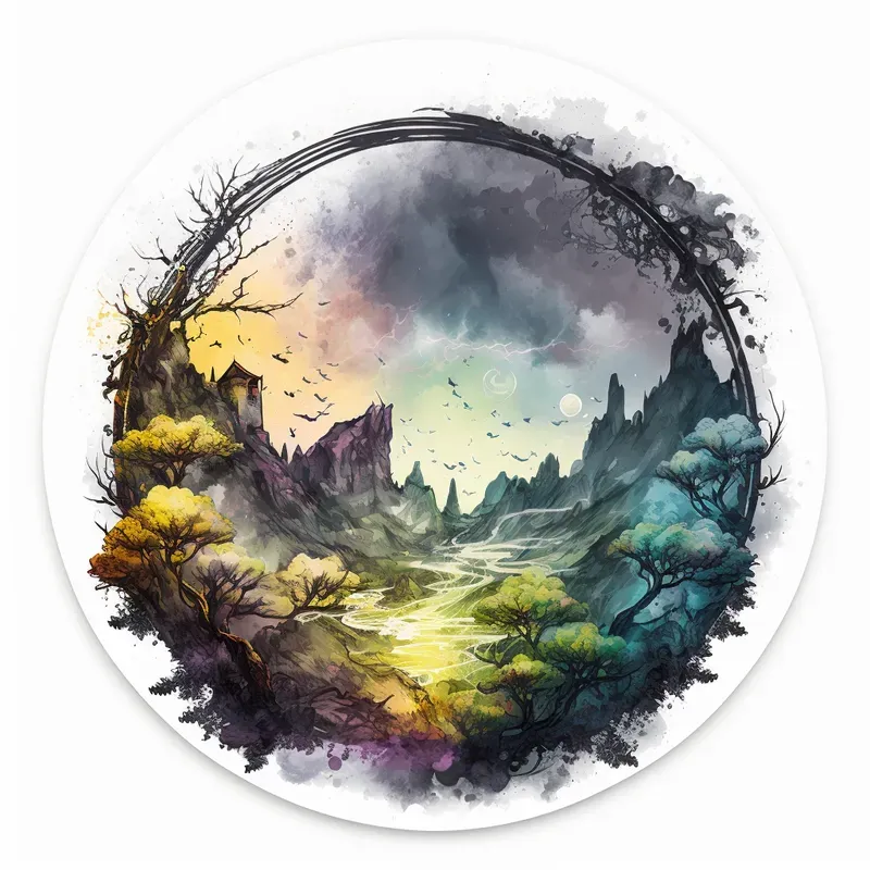 Art Sketches Of Landscapes