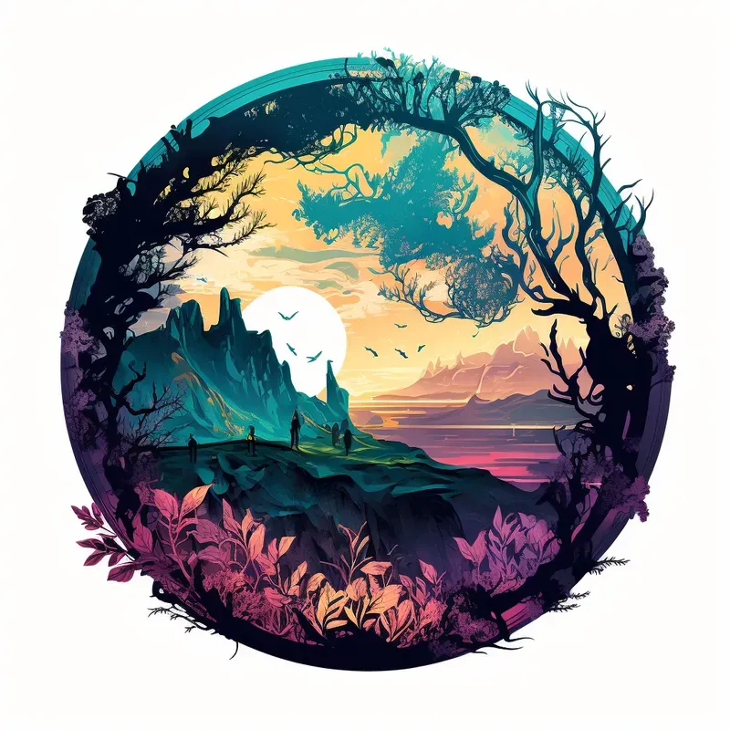 Art Sketches Of Landscapes