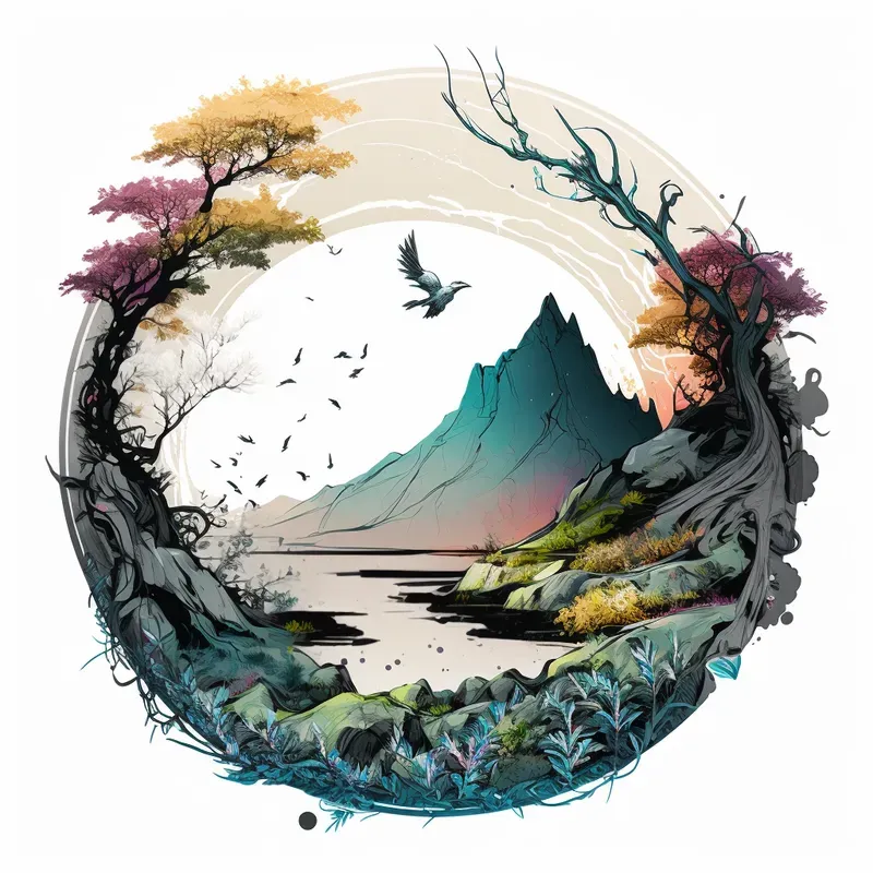 Art Sketches Of Landscapes
