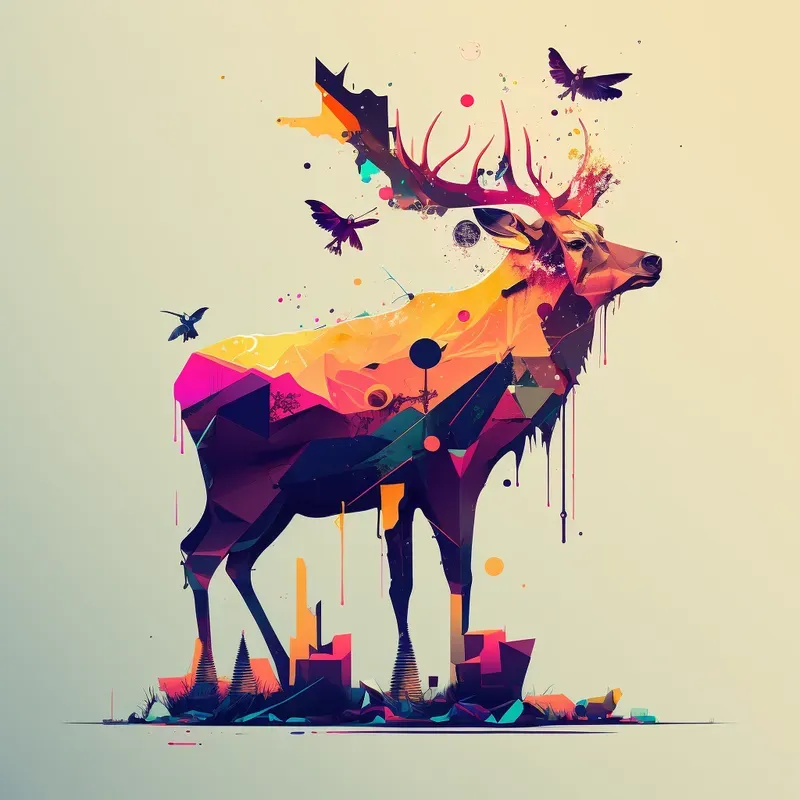 Abstract Digital Artworks