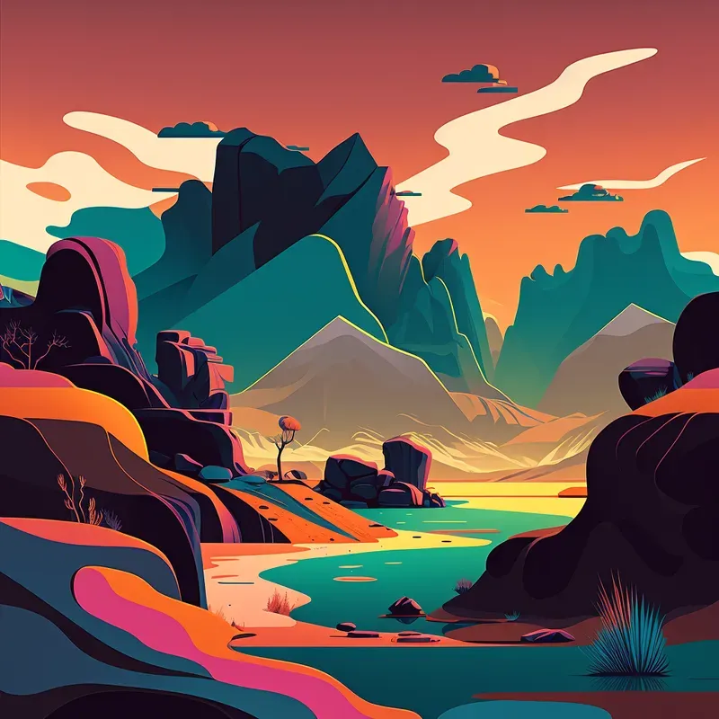 Abstract Digital Artworks