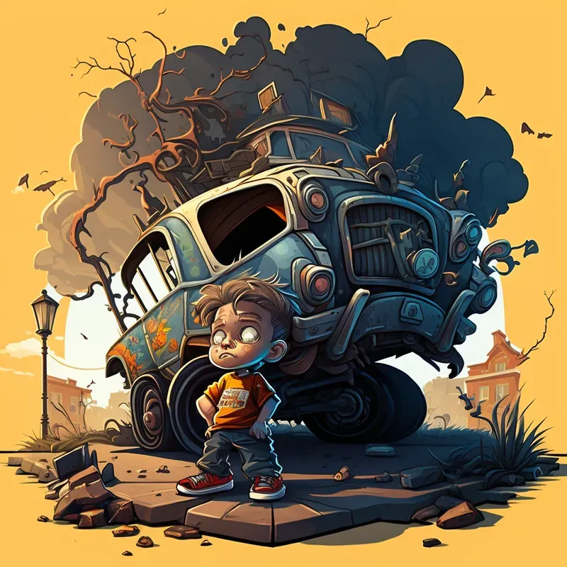 Art In Cartoon Style
