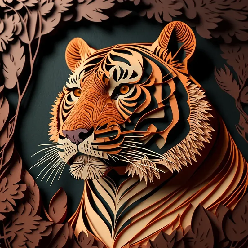 Paper Cut Animals
