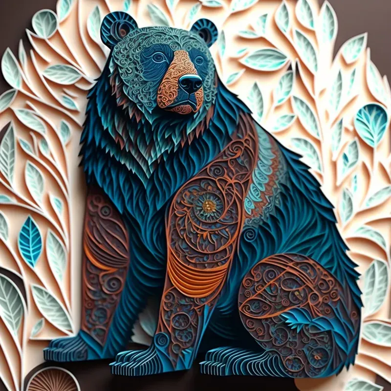 Paper Cut Animals