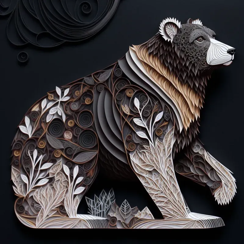 Paper Cut Animals